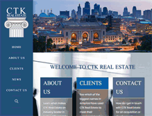 Tablet Screenshot of ctkrealestate.com